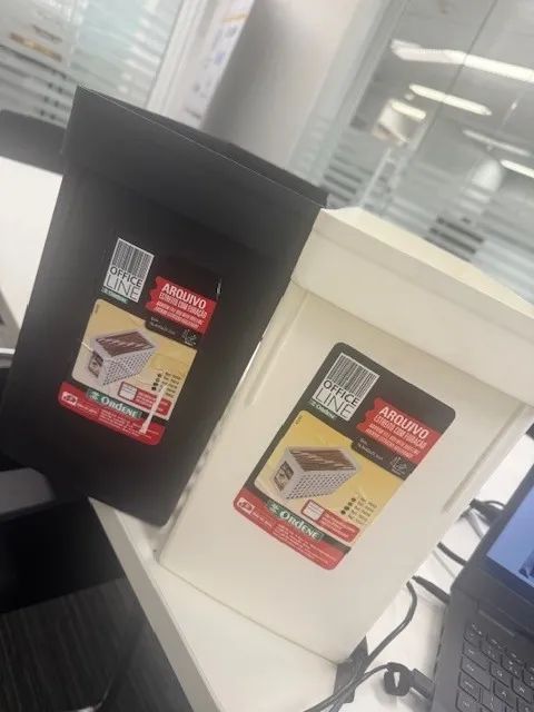 Caixa Plastica para pastas suspensas!!  - Foto 3