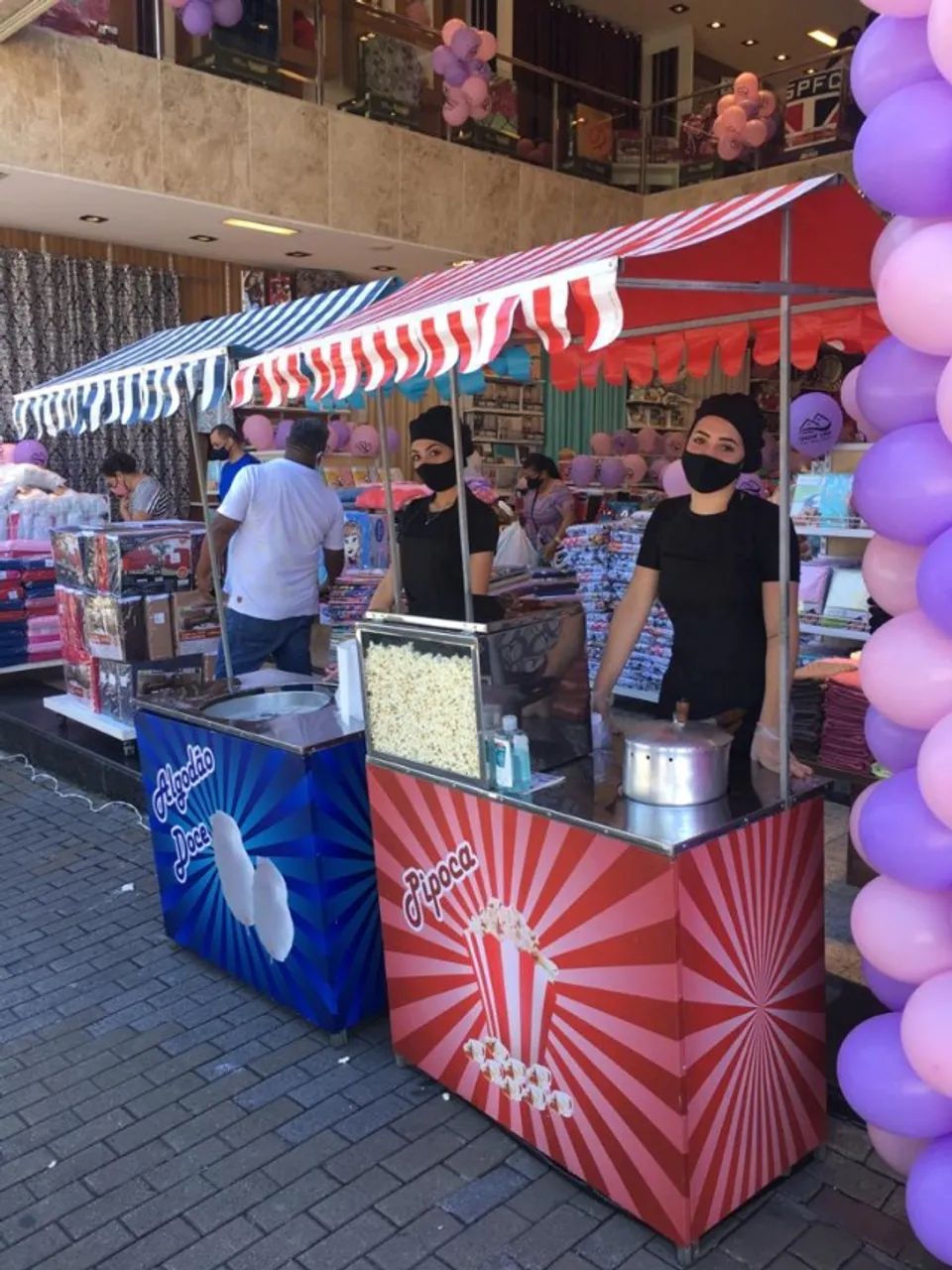 Barraquinha de pipoca