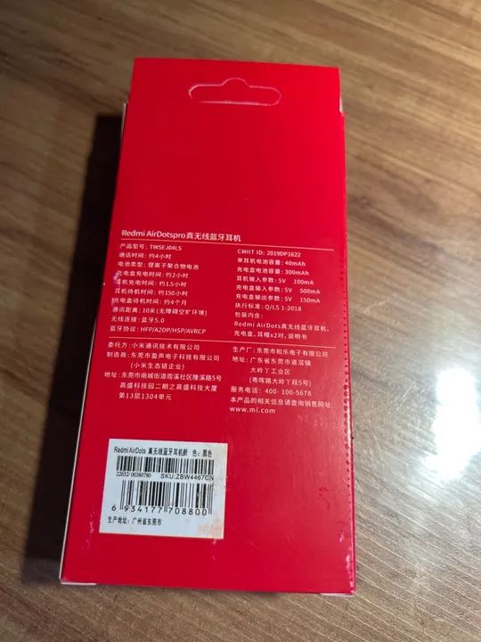 Fone De Ouvido Sem Fio Xiaomi Redmi Airdots 2 100% Original - Foto 3