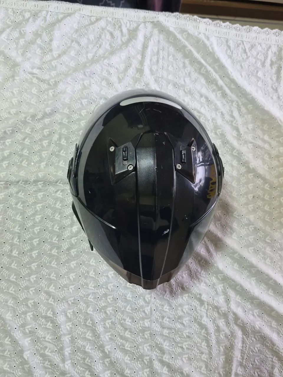 Capacete Pro Tork Stealth Solid Fosco Vis. Fumê - Tamanho 58 - Usado - Foto 4