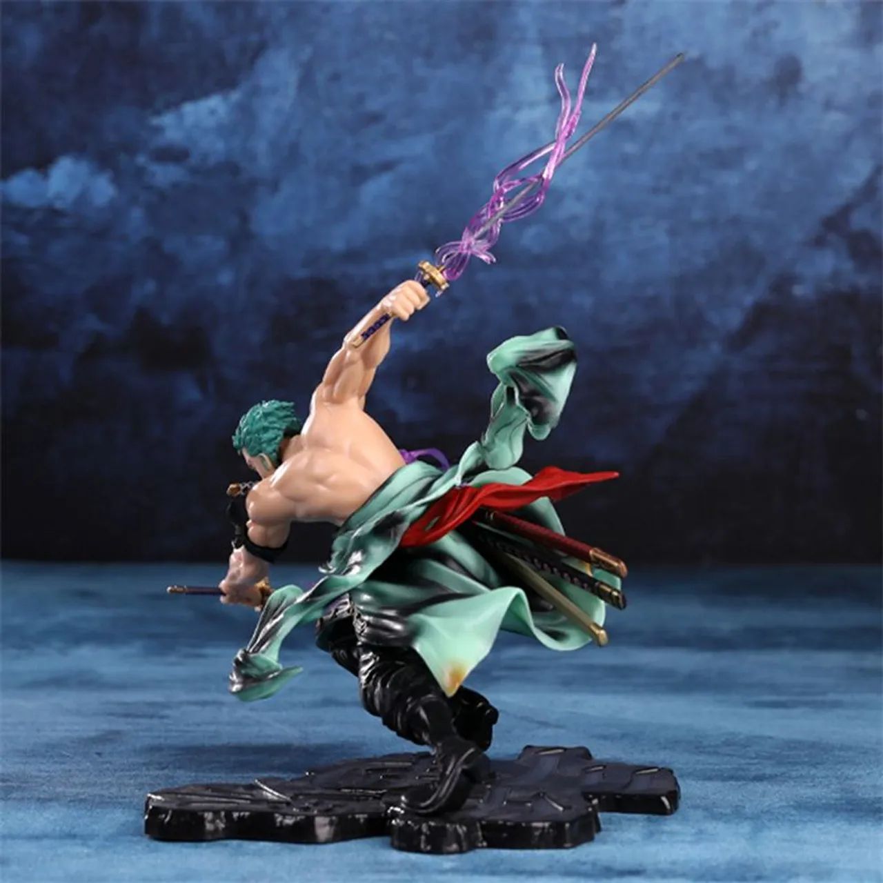 Boneco Roronoa Zoro One Piece Pirata Action Figure 10cm<br> - Foto 3