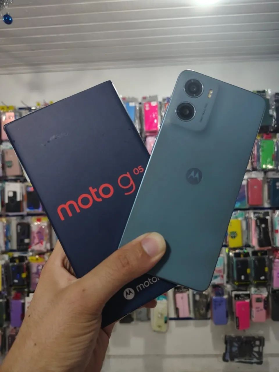 Celular Motorola G05 128GB Original Com Nota Fiscal