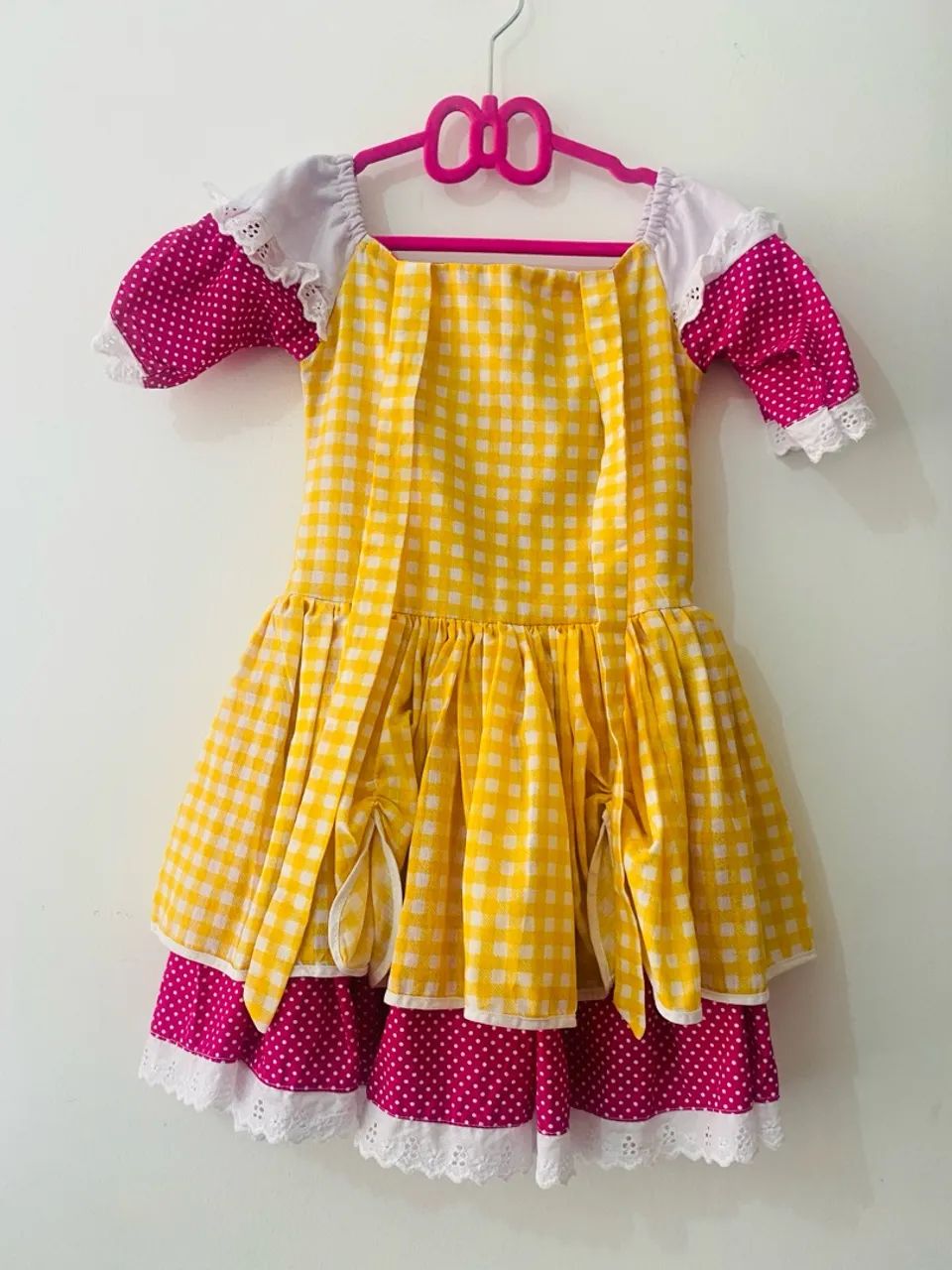 Vestido Festa Junina Infantil