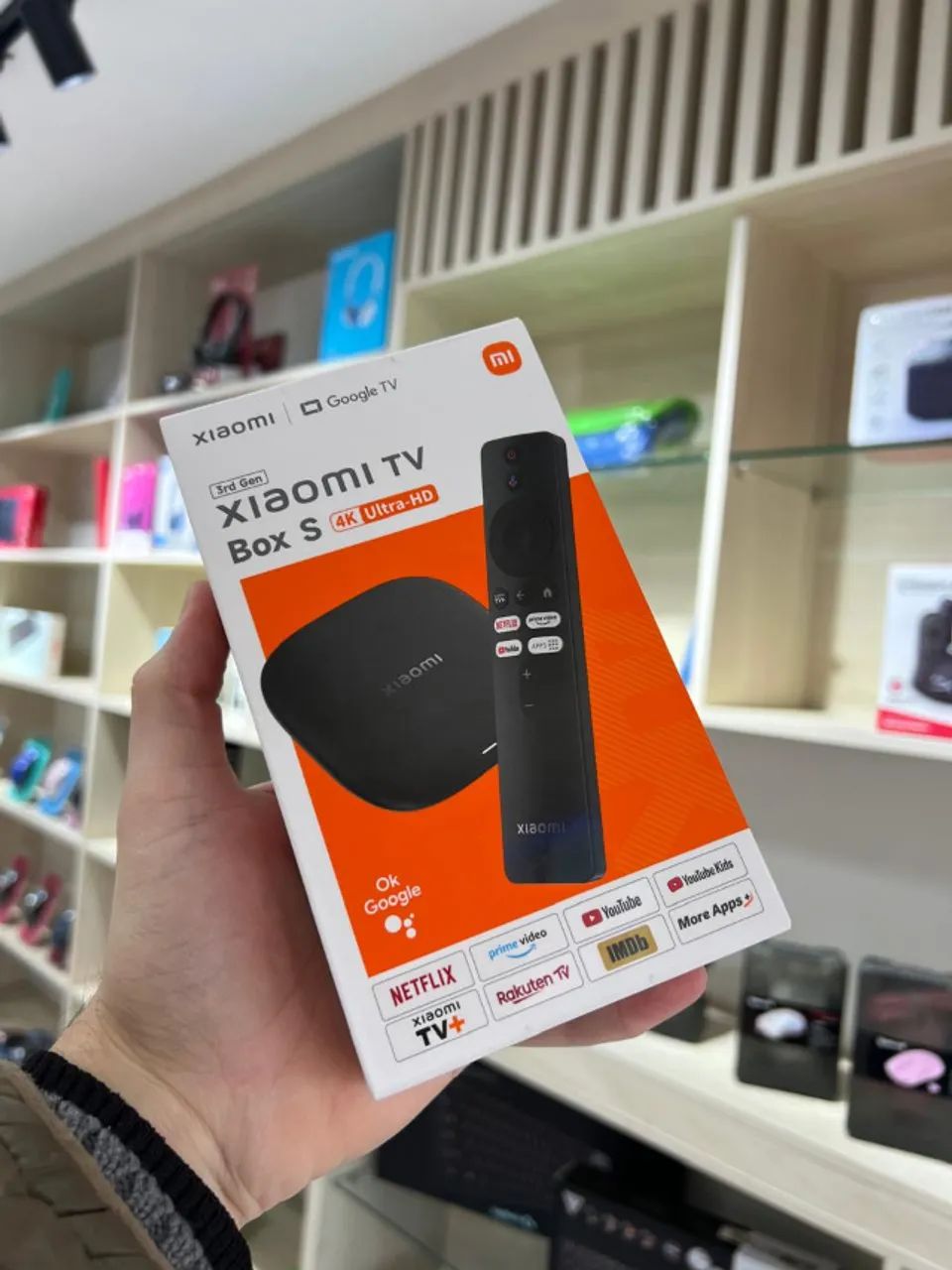 Xiaomi Mi TV Box S 4K 3° Geração - Parcelamento sem Juros, Loja Física