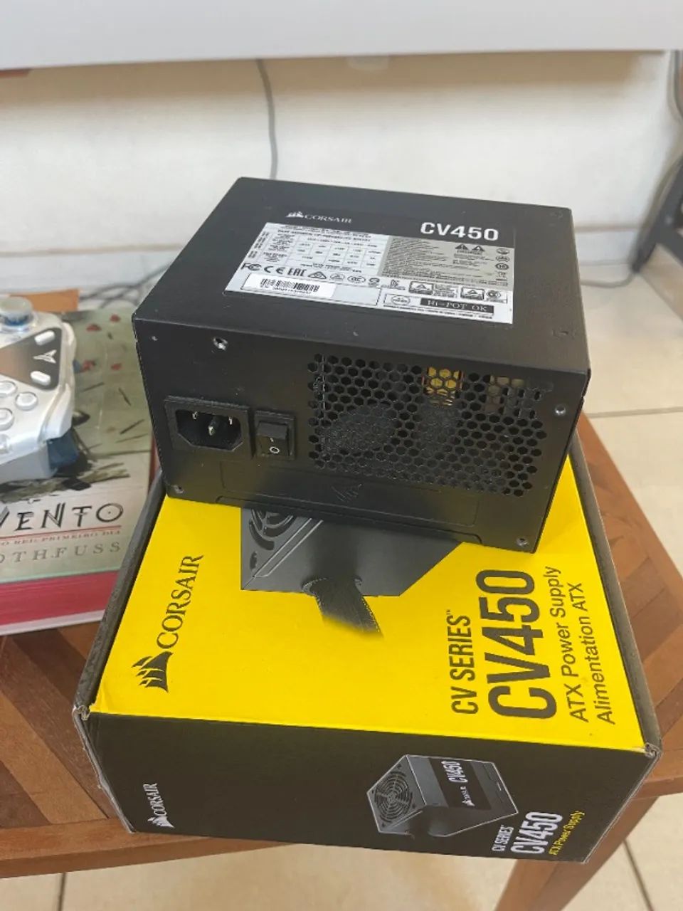FONTE CORSAIR CV450 - COMPLETO COM CAIXA - Foto 2