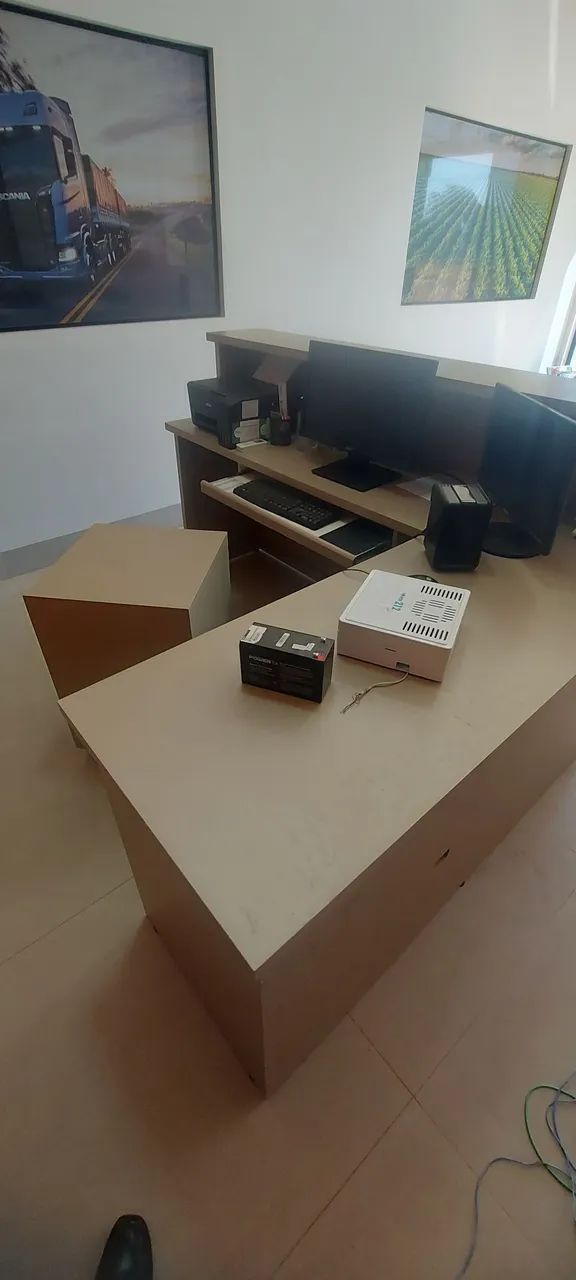 Balcao de atendimento em L - Foto 4