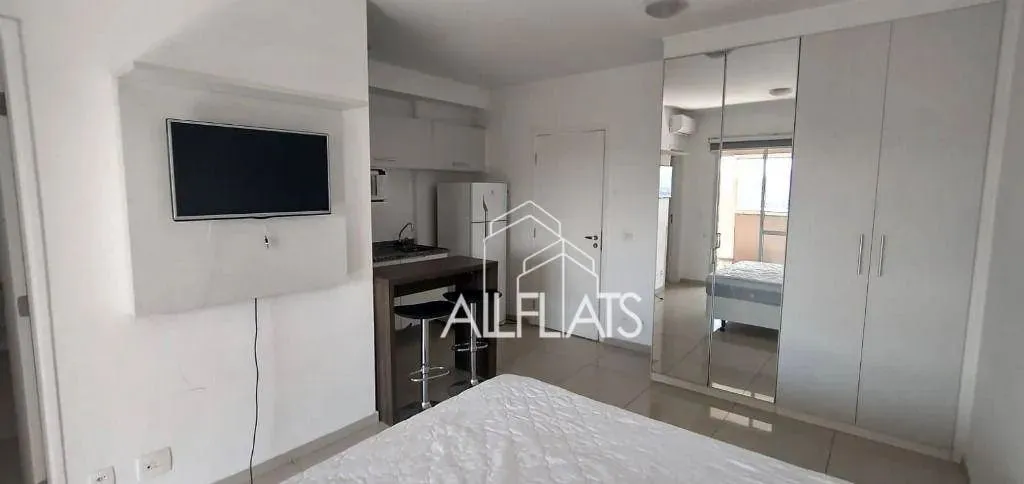 Studio com 1 dormitório para alugar, 36 m² por R$ 4.315,00/mês - Campo Belo - São Paulo/SP