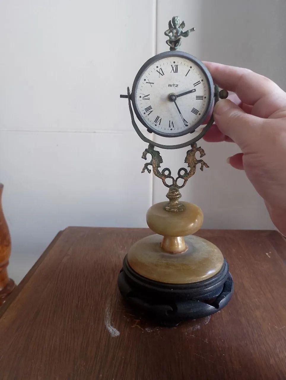 Relógio de mesa antiquário