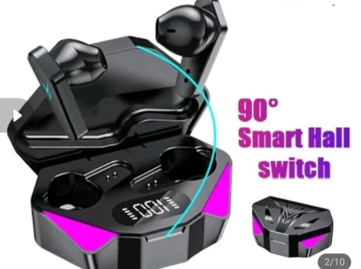 Fone de Ouvido Gamer Sem Fio com Design Moderno - Foto 3