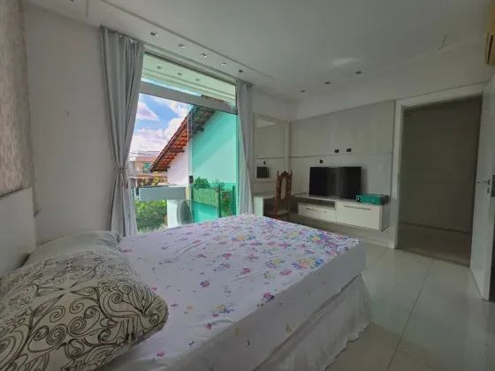 COND. RENAISSANCE. 3 SUÍTES, SALA PARA 2 AMBIENTES, 100% MOBLIADA. 4 VAGAS. - Foto 2