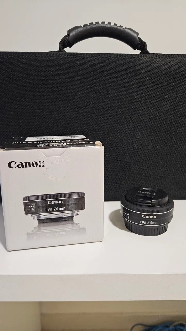 Lente Canon EFS 24mm