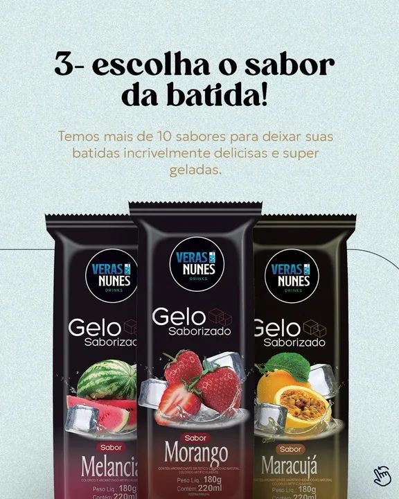 Gelo Saborizado 