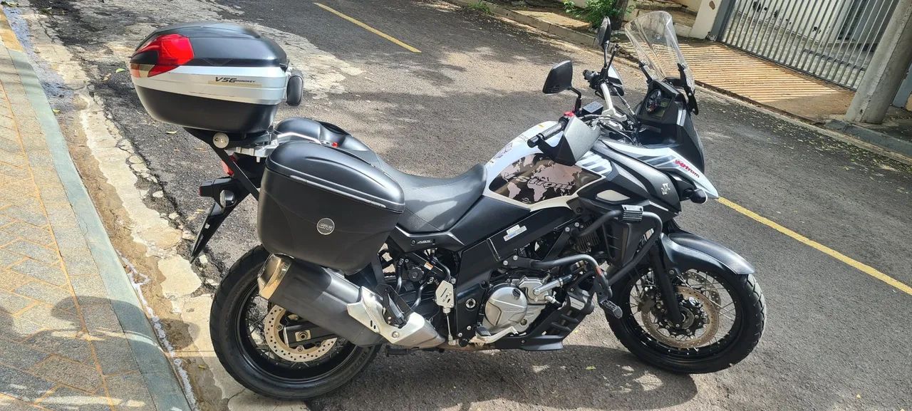 V-Strom 650XT 19 Equipada! Pego carro na troca - Foto 4