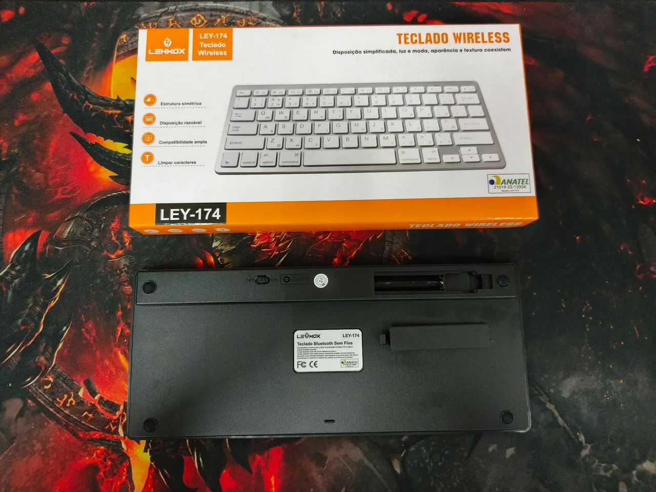 Teclado Wireless - Diversas Cores - Foto 3
