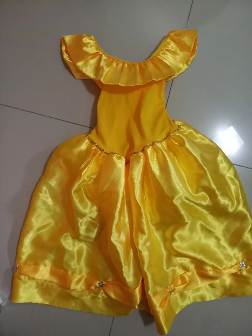 Vestido A Bela e a Fera Infantil
