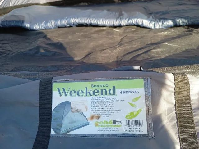 Barraca weekend 6 a 8 pessoas com colchão - Foto 6