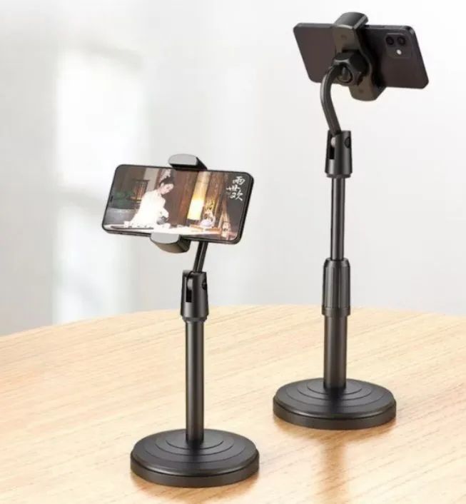Suporte Ajustável para Celular - Perfeito para Vídeos!