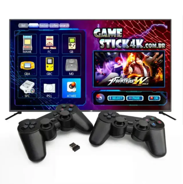 Game Stick 4K Completo + Entrega Grátis e Garantia 