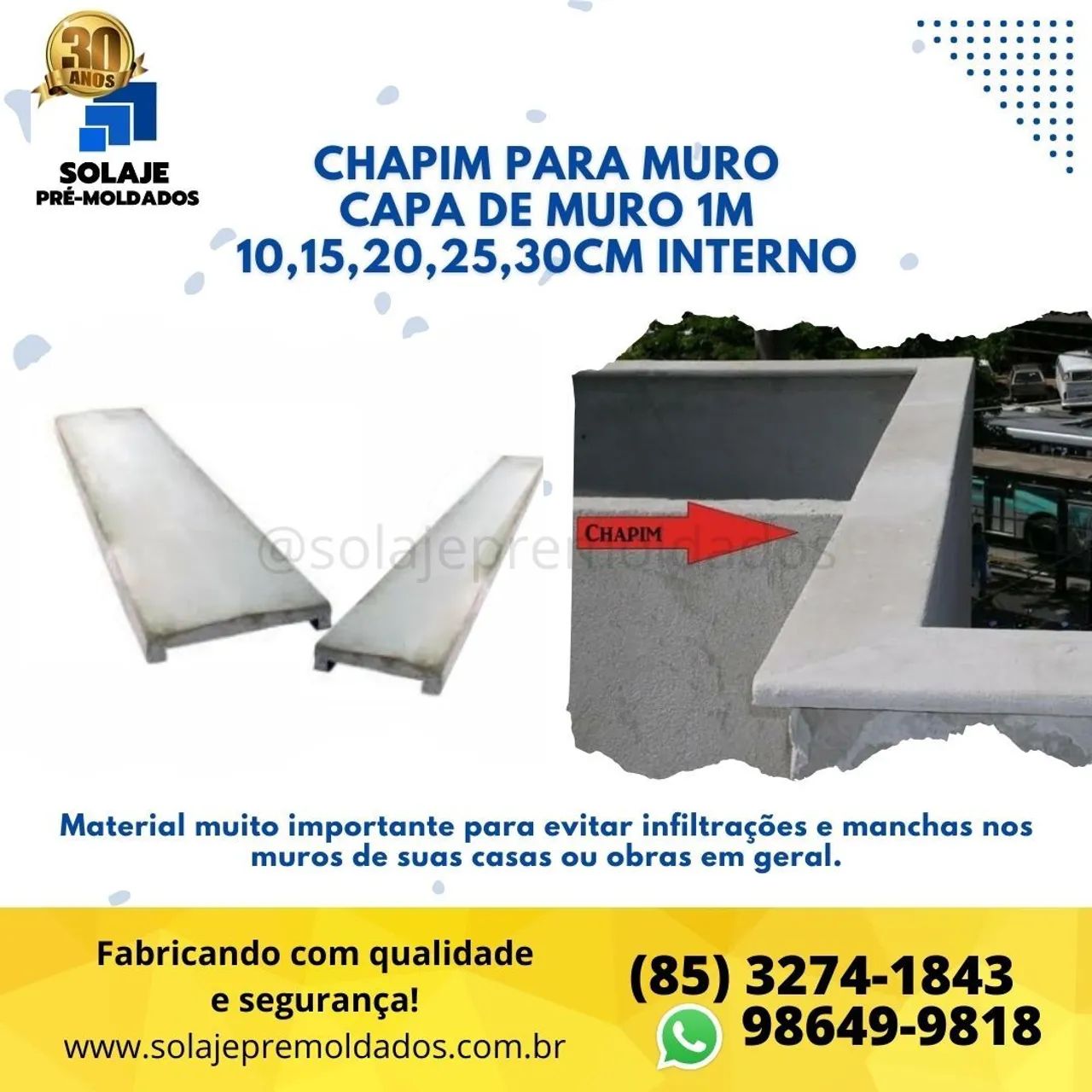 Chapim de Concreto Pré-moldados  - Foto 2