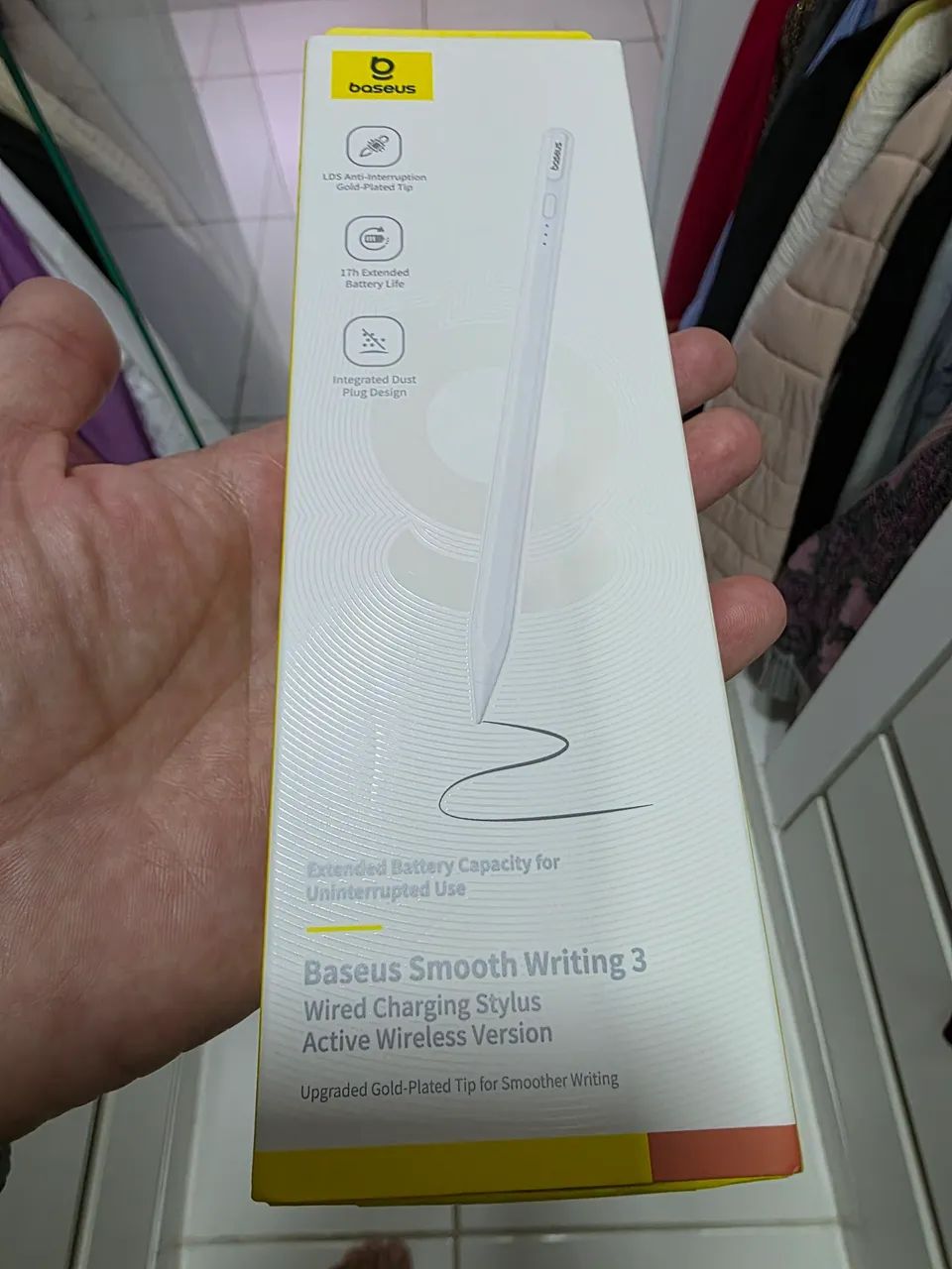 Caneta Baseus Smooth Writing 3 - Stylus para Ipad