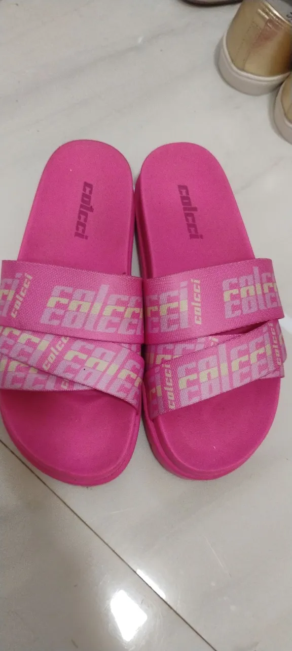 Chinelos Colcci Rosa