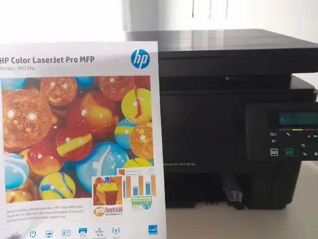impressora multifuncional Hp laser color m176n - Foto 2