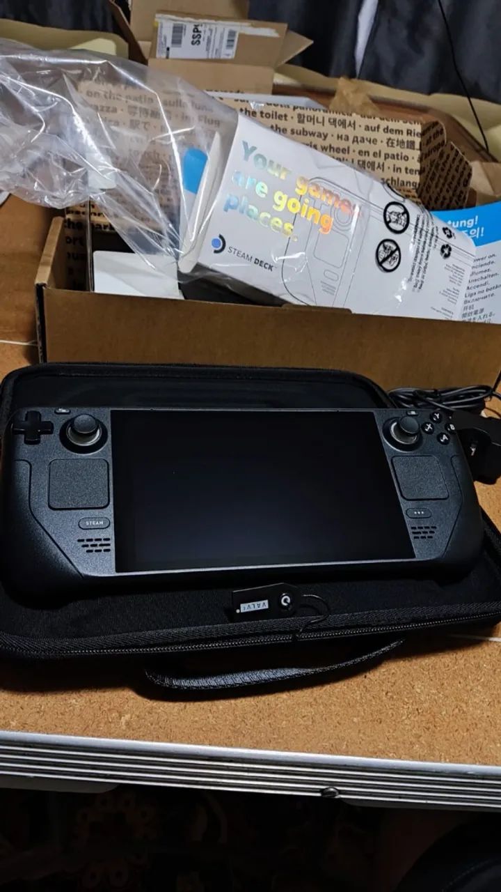 Steam Deck LCD Original 64gb, novo sem uso na caixa, só retirar
