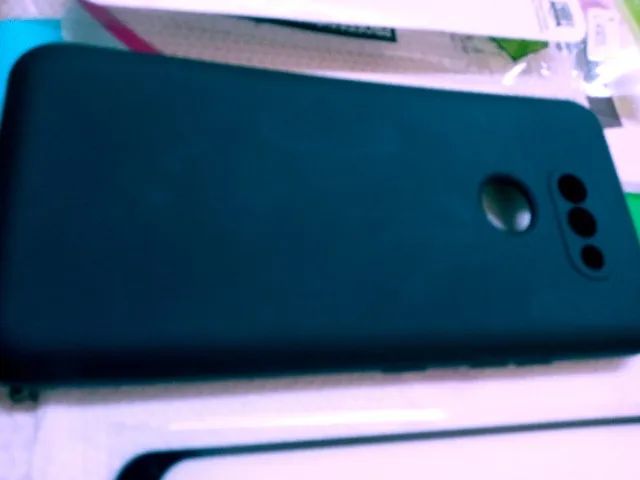 Capa celular LG K40s preto + película de proteção  - Foto 4