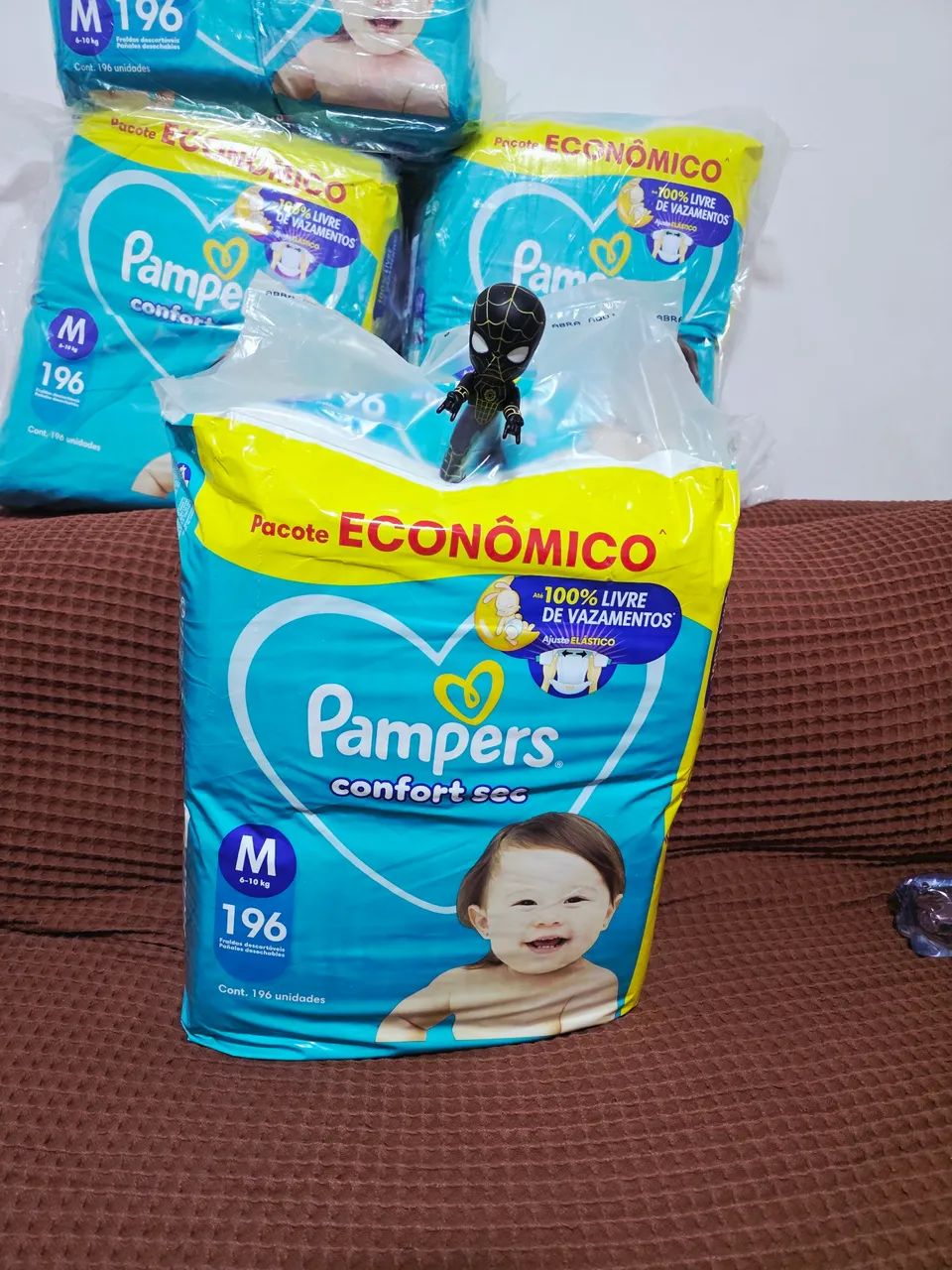 Fralda Pampers Confort Sec Tam. M 196 Unidades por pacote - Foto 2