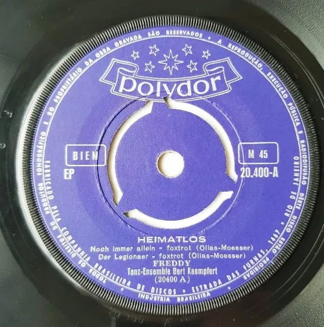 Disco Vinil Compacto - Freddy - Heimatlos (Polydor) - 1958 - Foto 2