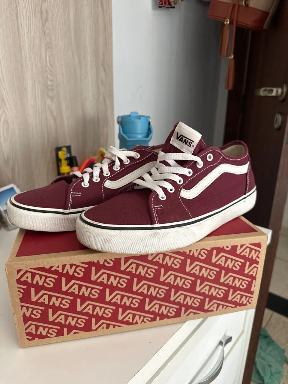 Tênis Vans Old Skool Bordô