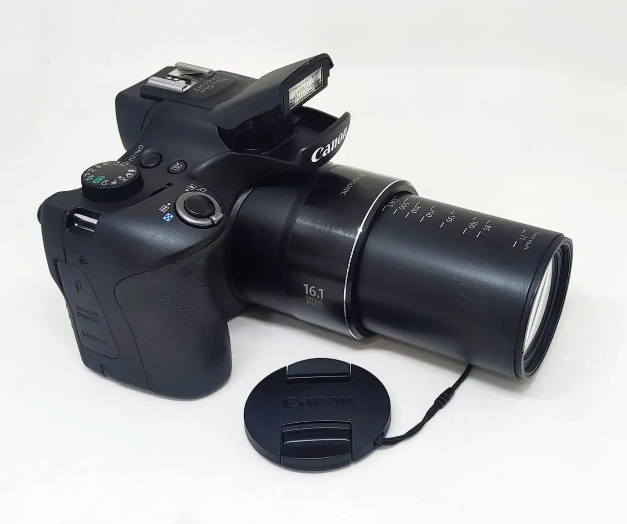 Câmera SX60 HS Zoom 65x Wi-Fi + Bolsa Acolchoada - Foto 3