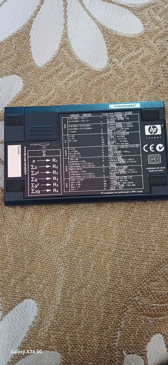 Calculadora HP 12c Platinum - Foto 2