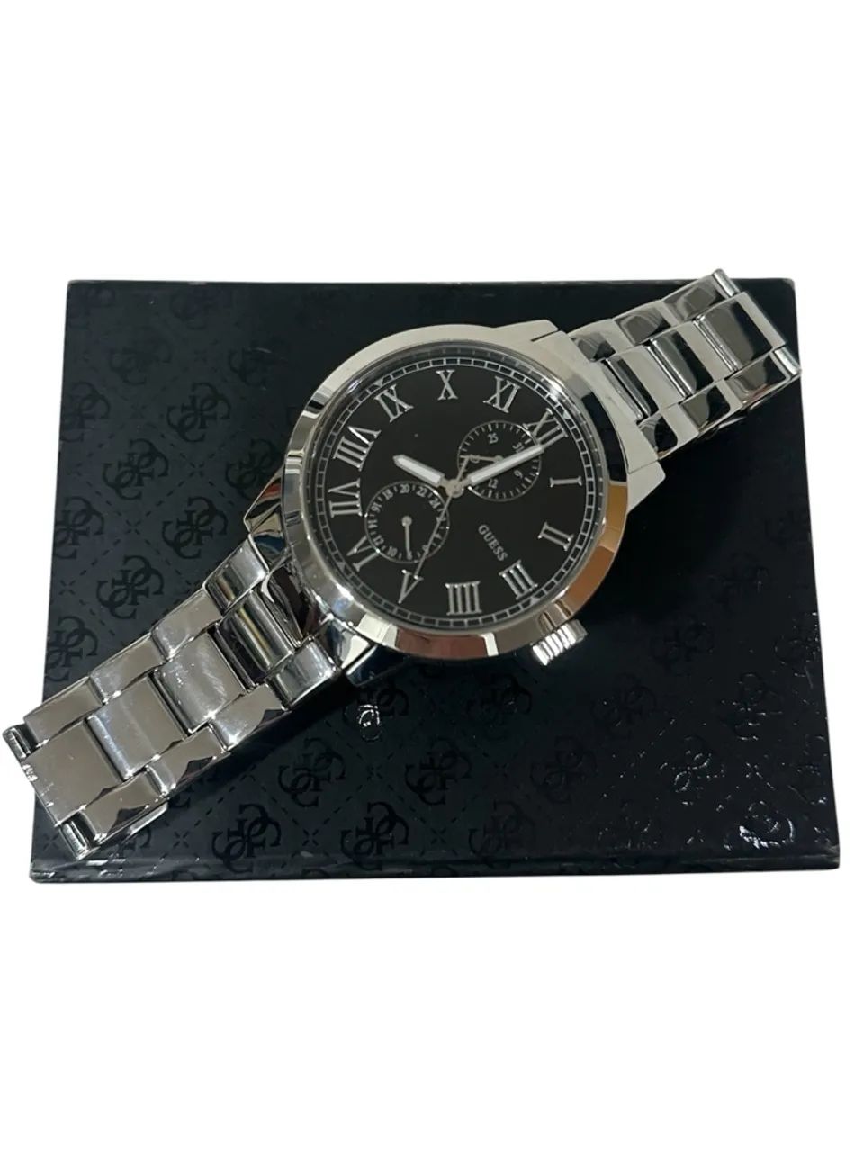 Relógio Guess Black Dial Mens Elegante - Foto 2