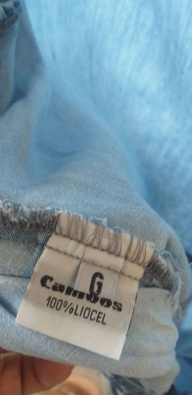 Vestido Jeans Feminino - Foto 4