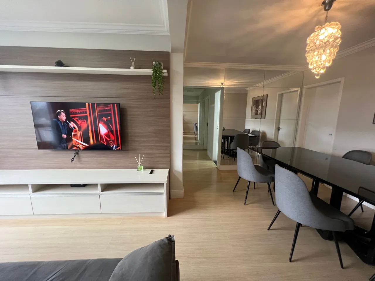 Apartamento mobiliado para alugar
