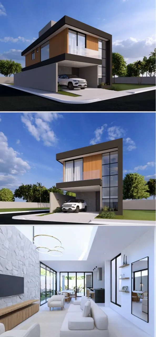 Casa alto padrão em condomínio fechado!