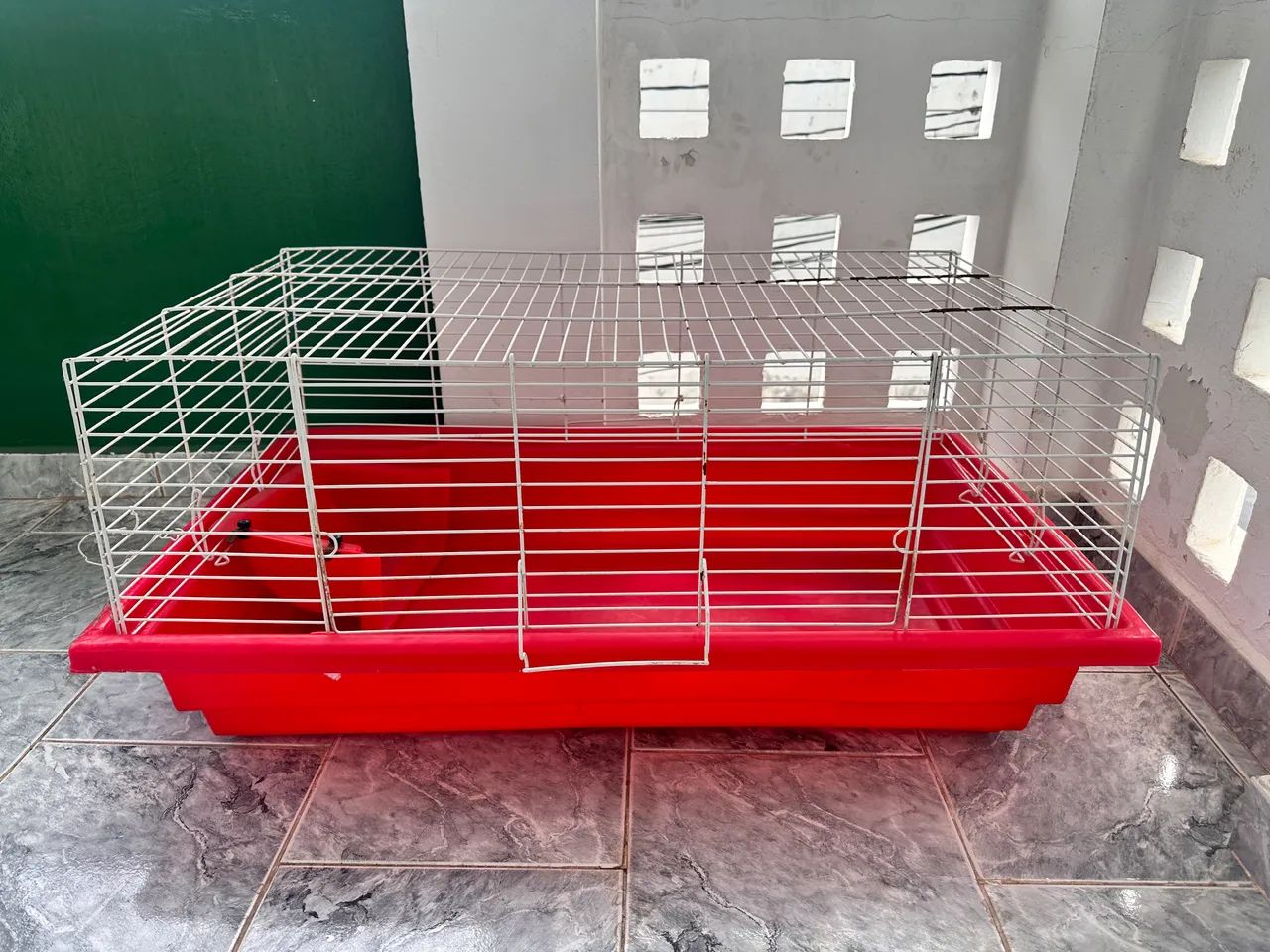 Gaiola de Coelho Grande Vermelha64304356166402121