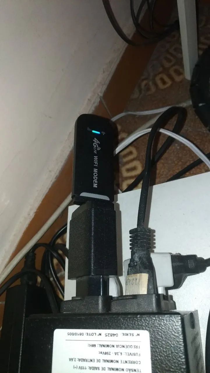 Modem com Chip 3G/ 4G, entrada Usb,  completo, com a caixa,. - Foto 3