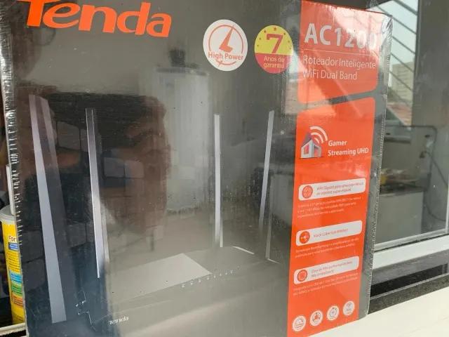 (Novo) Roteador Wi-Fi Dual Band Tenda AC1200