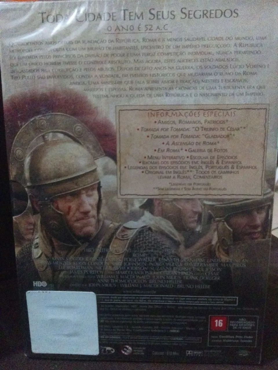 Roma - Primeira Temporada Completa - 6 Discos - DVD - Foto 2