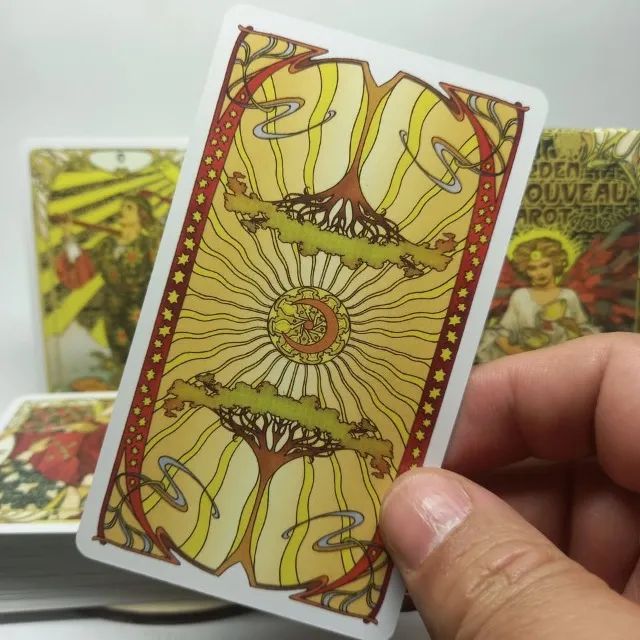 Golden Art Nouveau Tarot - Foto 5