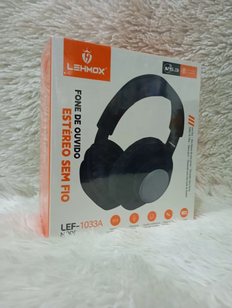 Fone de Ouvido Bluetooth LEHMOX LEF-1033A Sem Fio