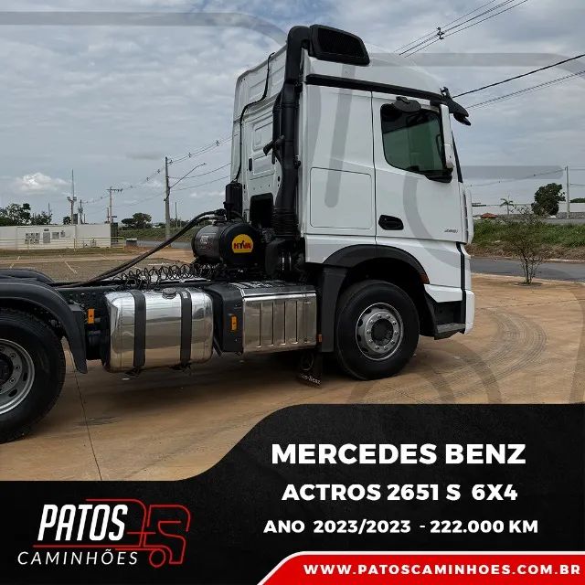 Cavalo Mecanico Mercedes Benz Actros 2651 s 6x4 2023/2023 - Foto 7