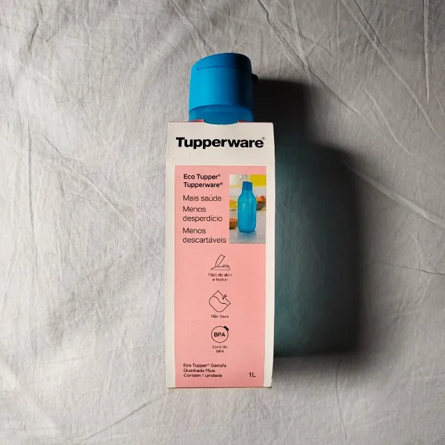 Eco Tupper Garrafa Quadrada Plus 1L - Tupperware