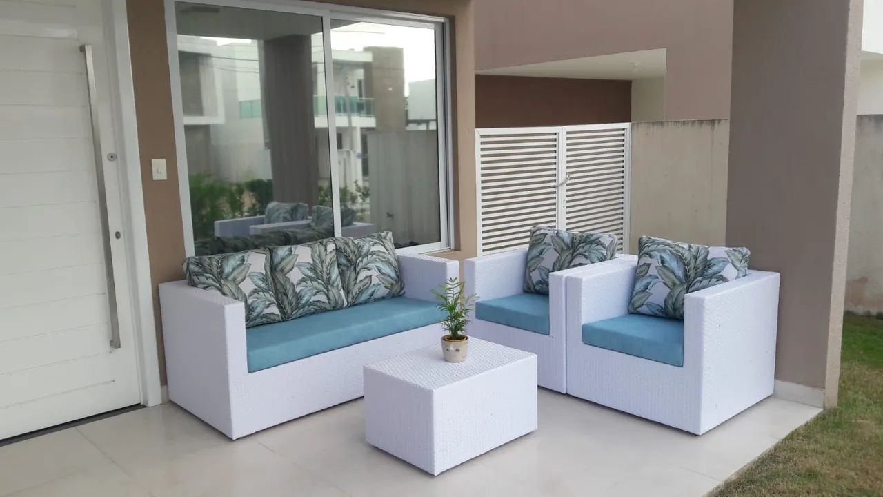 Maravilhoso conjunto pra área externa ou interna 64330448384514122