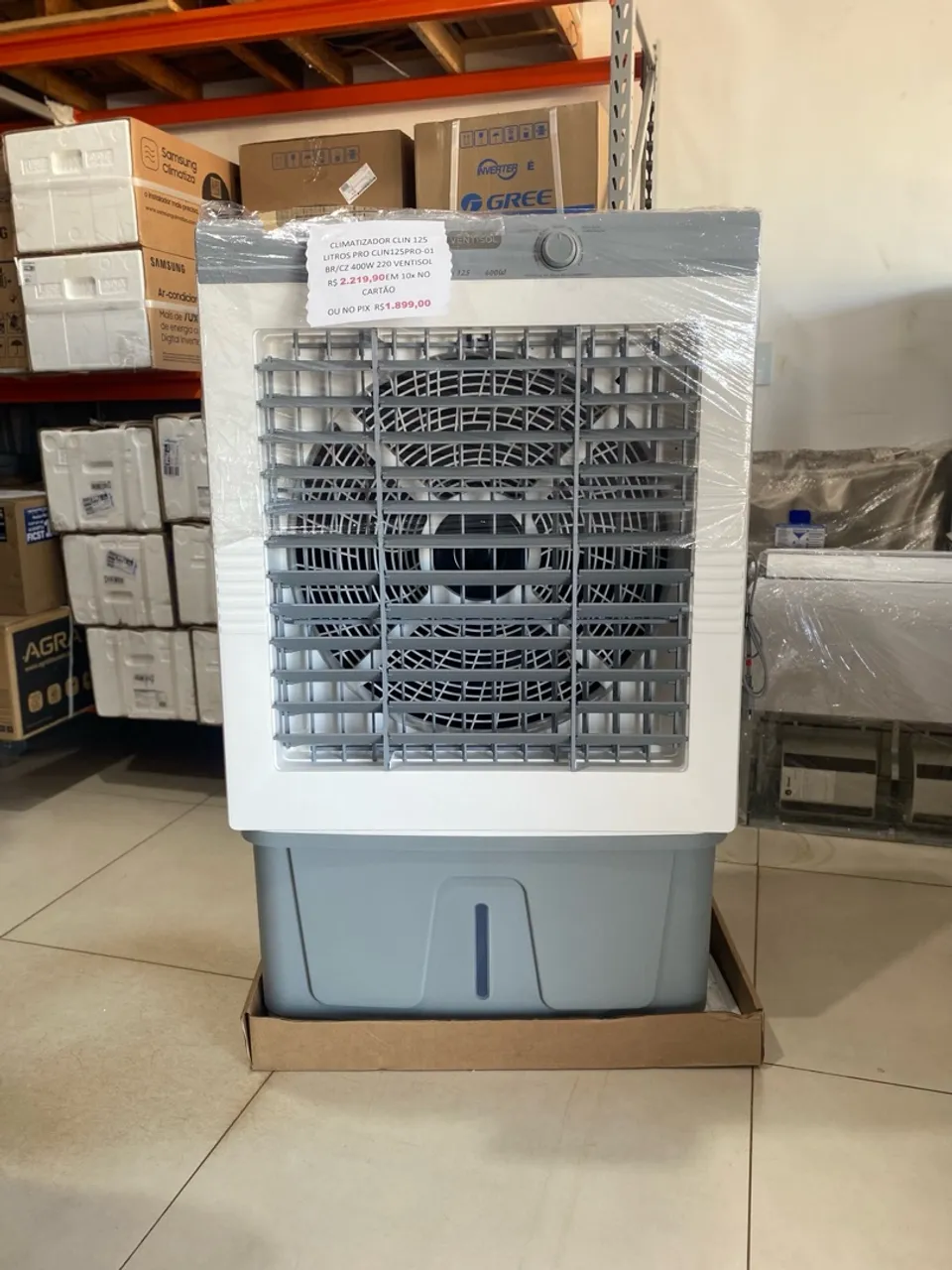 Climatizador de Ar 125 Litros Ventisol