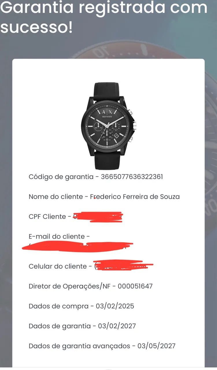 Relógio Armani - Foto 4