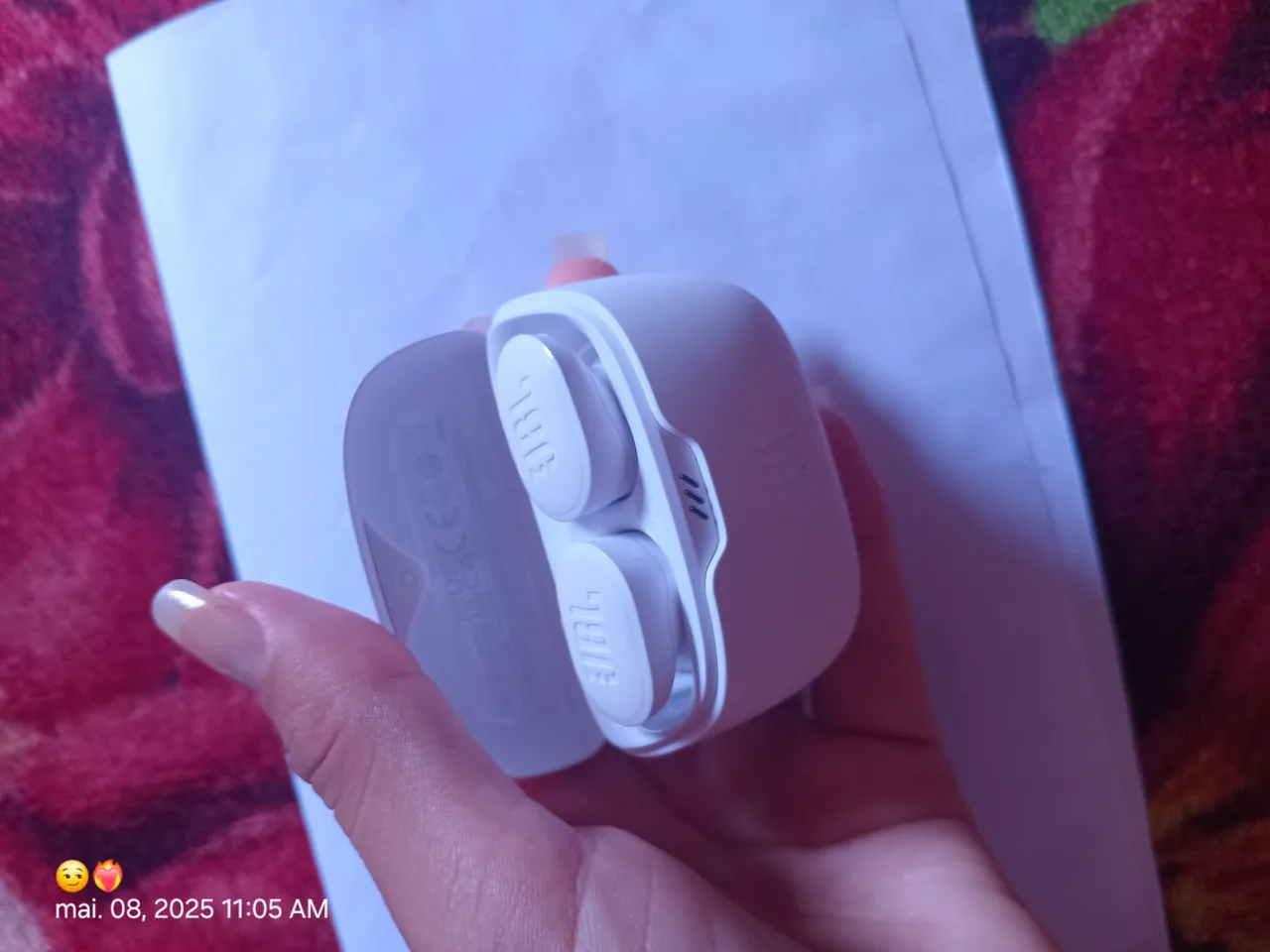 Fone de Ouvido Bluetooth JBL TWS TUBE BUDS BR