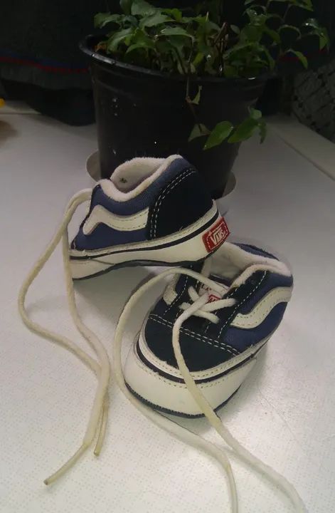 Vans bebê old skool tamanho 17 europeu